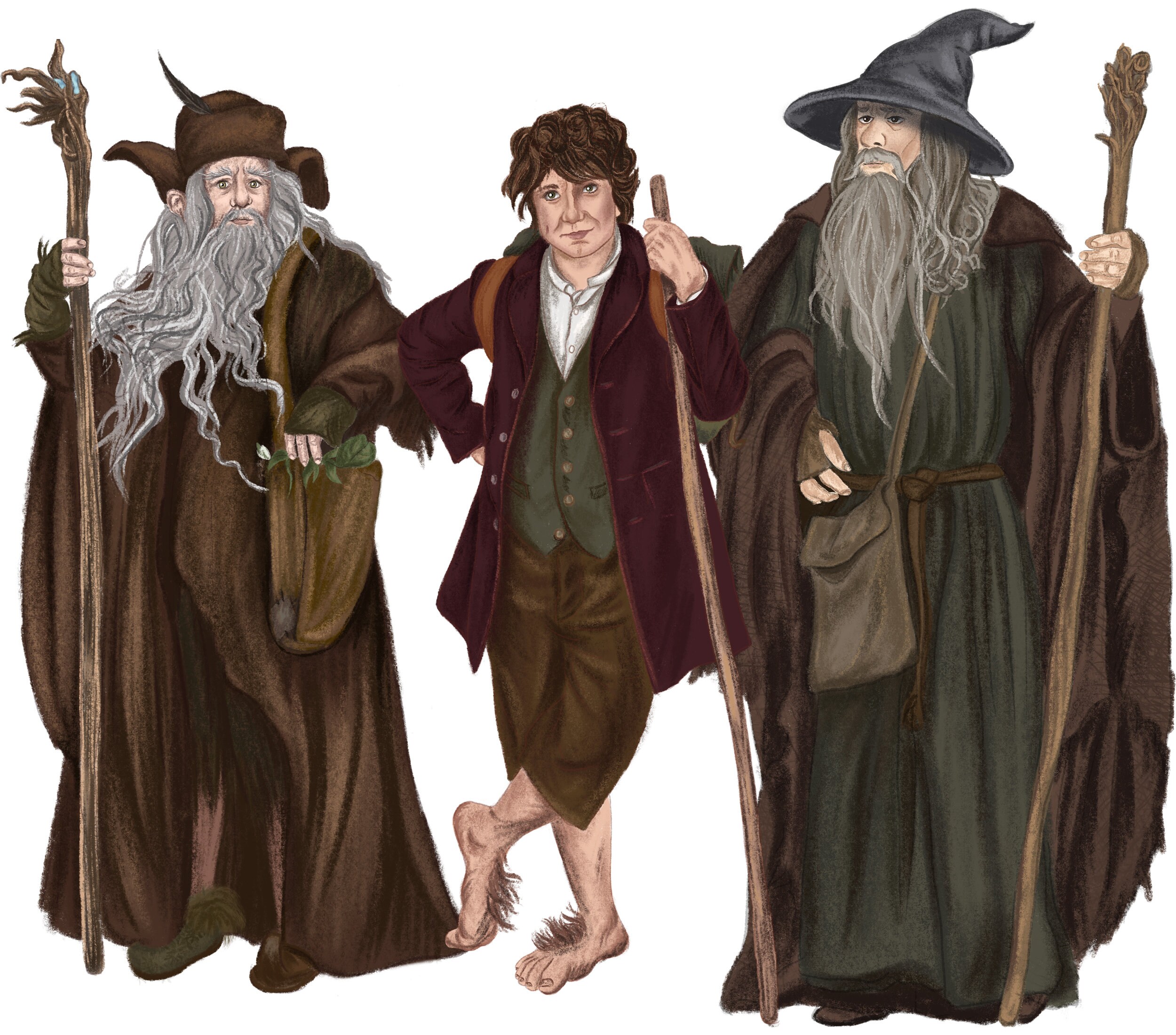 The Hobbit clipart Middle earth PNG-INSTANT DOWNLOAD | Etsy