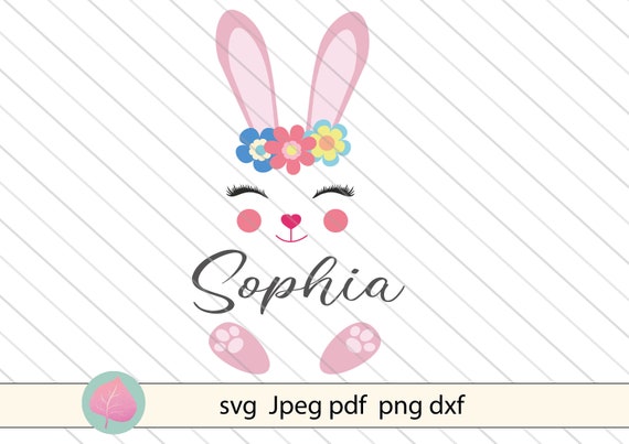 Download Bunny Girl Svg And Clipart Bunny Face Svg Cutting File Etsy