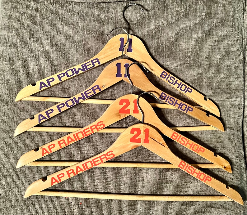 Sport Jersey Hangers Hockey Personalized Jersey Baseball Etsy