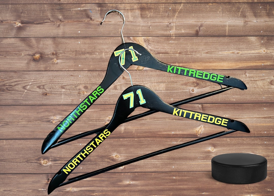 Sport Jersey Hangers, Hockey, Personalized, Jersey, Baseball, Wood