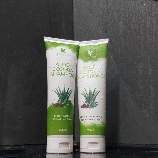 Duo Paket Forever’s Aloe-Jojoba Shampoo & Forever’s Aloe-Jojoba Conditioner