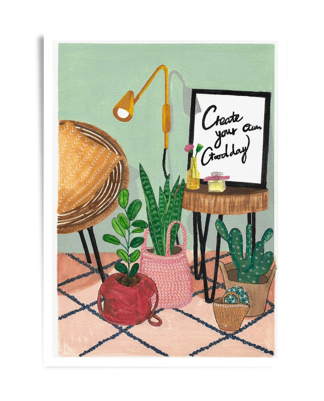 Art Print of Aesthetic Painting. Etsy