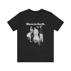 Unisex Wave to Earth Merch Kurzarm-T-Shirt | welle zur erde, w2e, band merch, grafik tee, tshirt