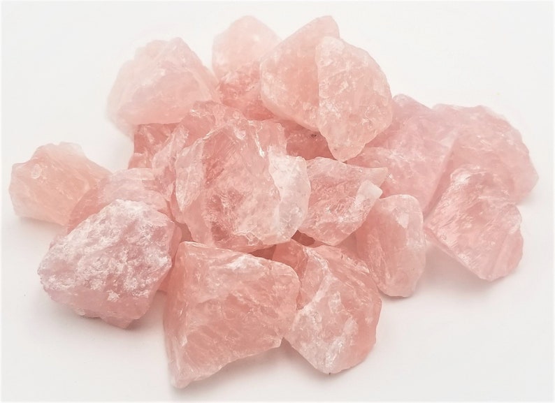 Bulk Raw Pink Rose Quartz Gemstones, Bulk Wholesale Rose Quartz Rough Crystals Stones, Pink Rough Gems, Bulk Crystals, Bulk Gemstones 