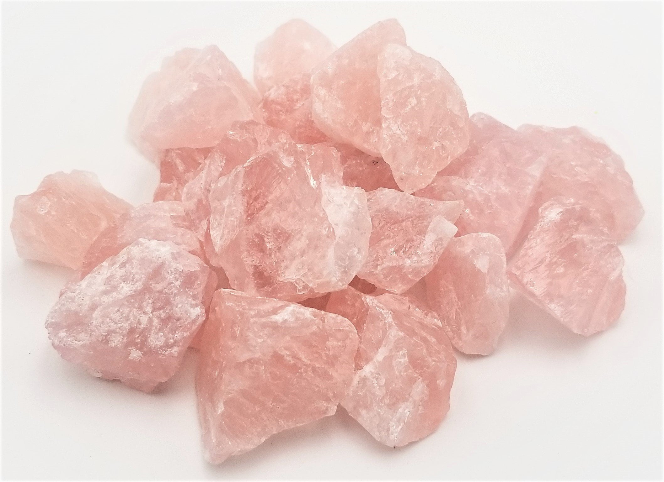 Bulk 1lb Raw Pink Rose Quartz Gemstones Bulk Wholesale Rose Etsy