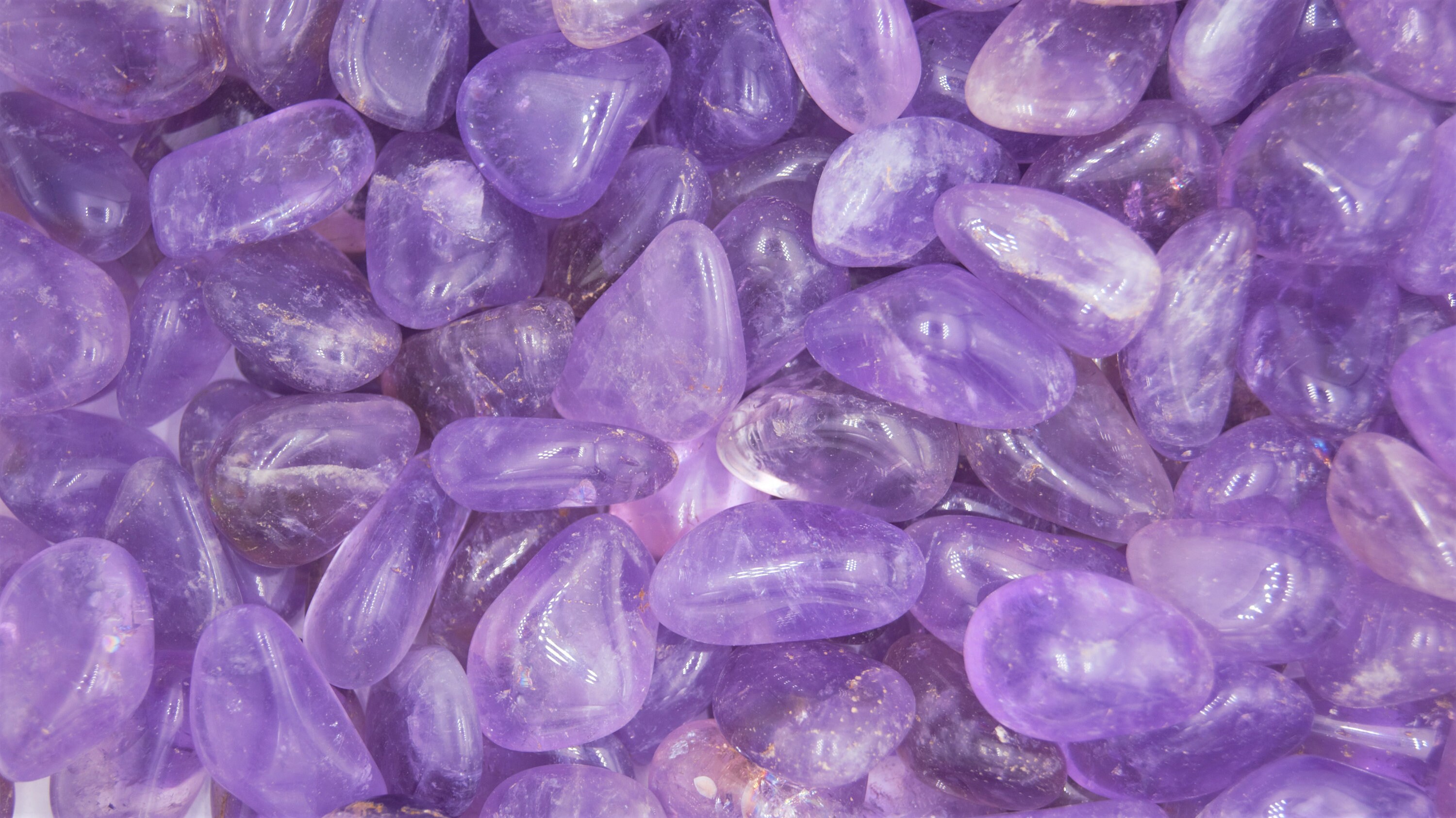 Tumbled Amethyst Crystal Healing Tumbled Stone Unit/wholesale Etsy