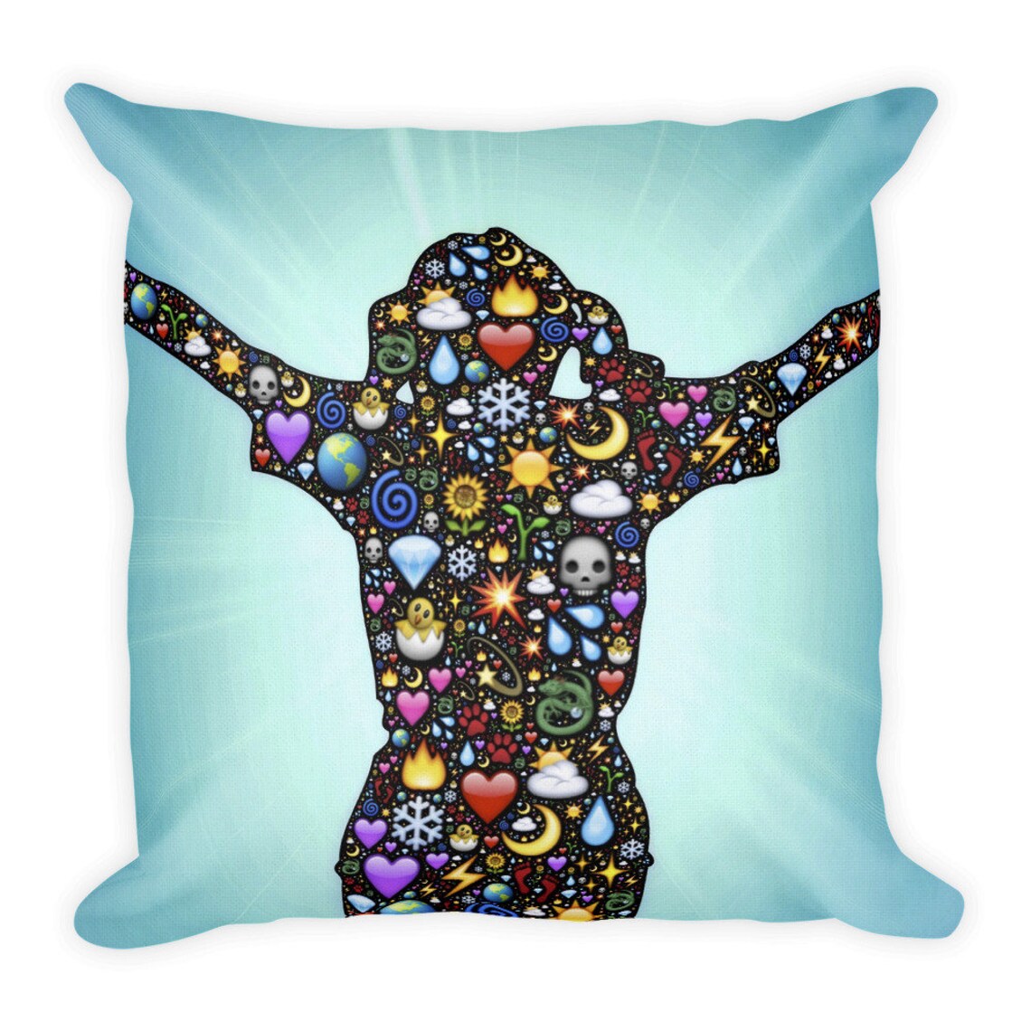 Meditation Premium Spiritual Throw Pillow Etsy