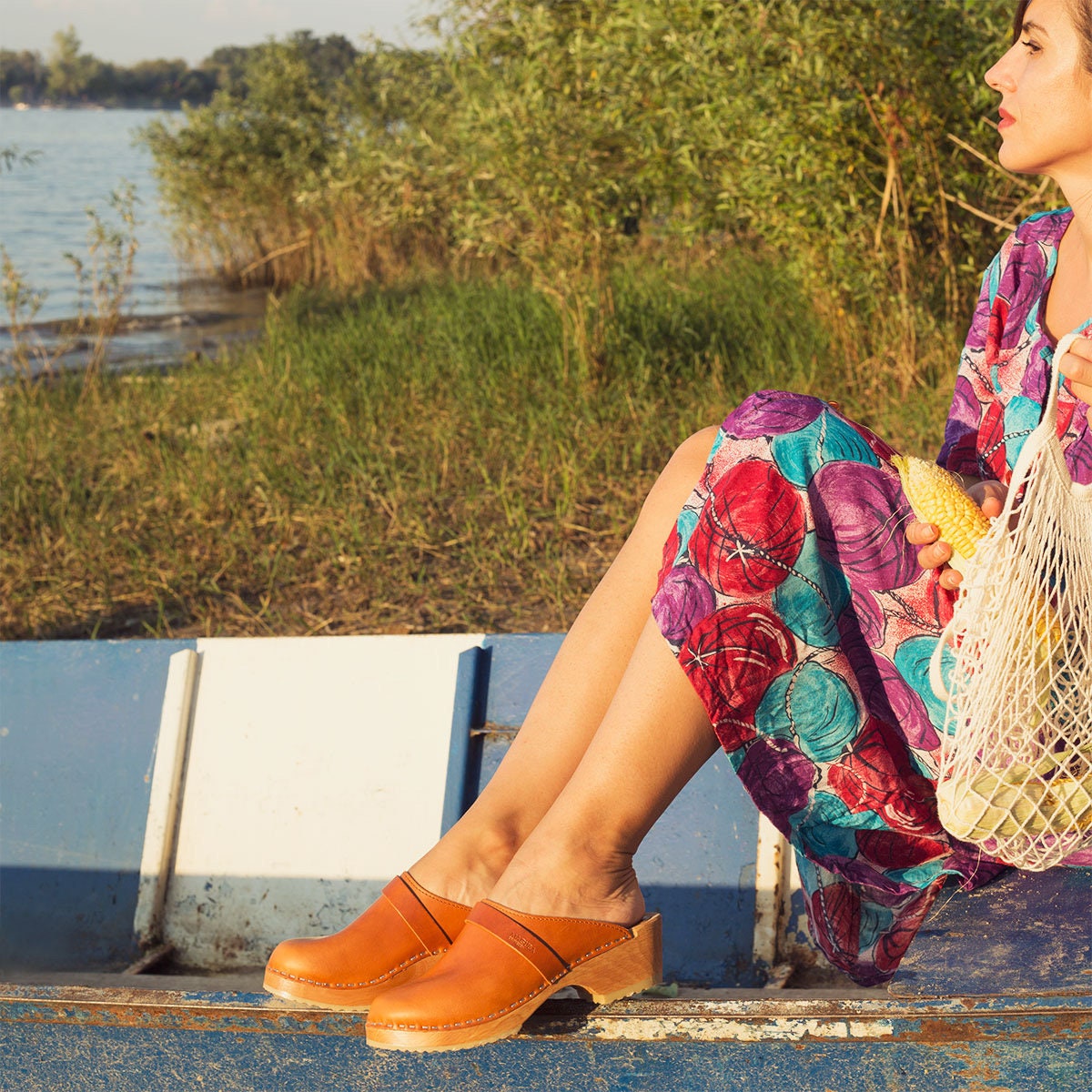 Zuecos Sanitarios Mujer Zuecos De Madera ESTRO Para Mujer