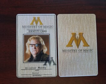 carte d'identité ministère de la magie - Carte magie