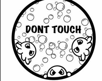 printable coloring page Don't Touch Octopus Download