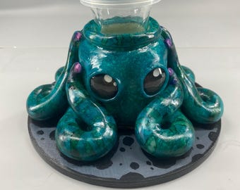 Inspired Polymer Pre made Octopus vase (3oz)