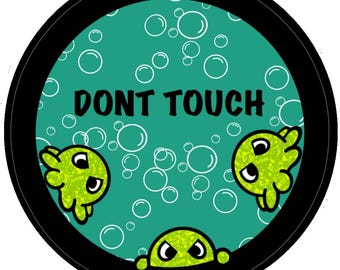 Don't Touch Octopus sticker
