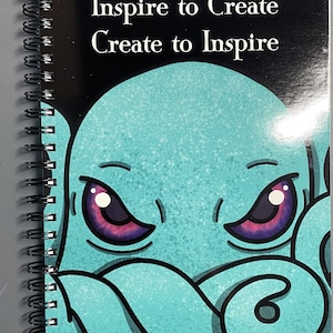 Grumpy octopus Tentacles Notebook (blank pages)