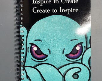 Grumpy octopus Tentacles Notebook (blank pages)