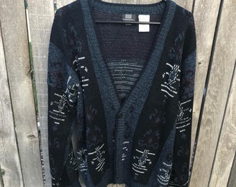 Vintage Expressions Cardigan Sweater