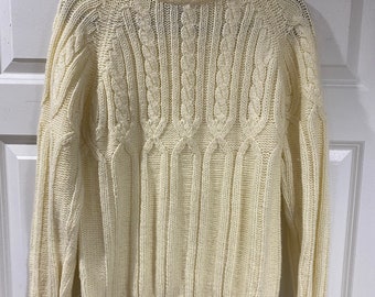 Vintage White Vancort Sweater