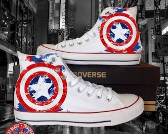 converse marvel comics shoes