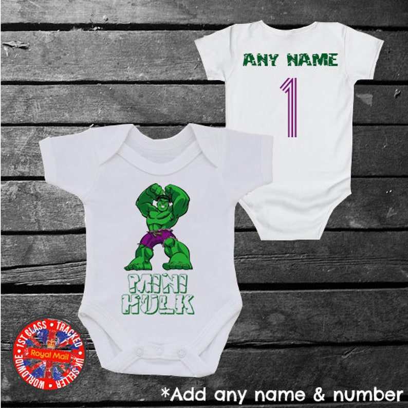 hulk baby grow