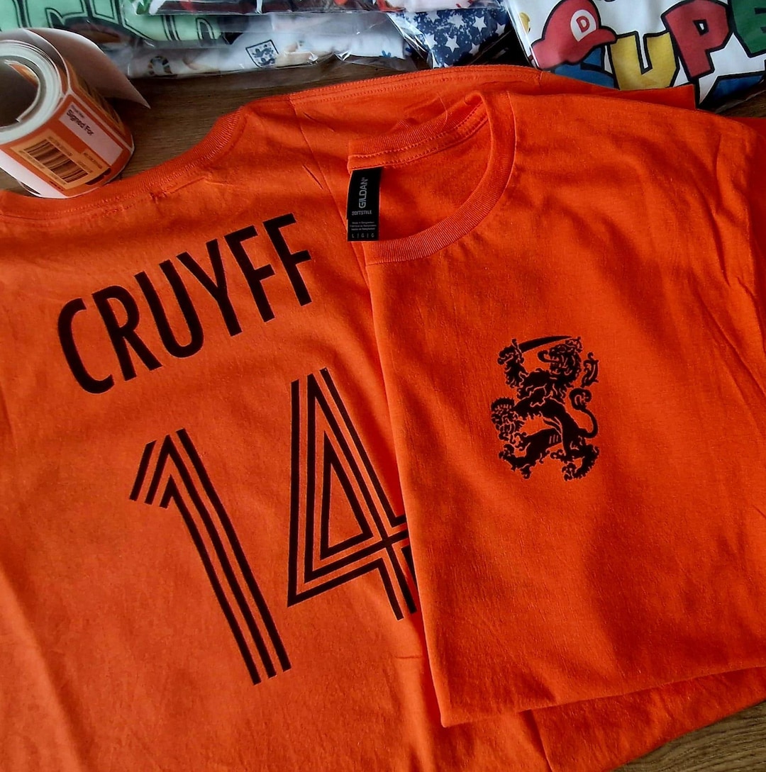 Johan Cruijff 1974 Netherlands Jersey Johan Cruyff Netherlands