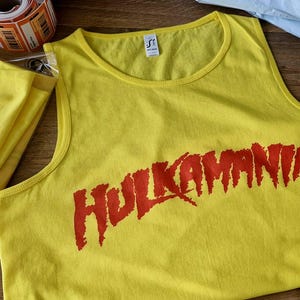 Hulkamania Ventilatorvest Heren unofficieel worstelen