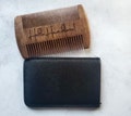 Laser Engraved Beard Comb| Hello Handsome| Beard season never ends| Gift for Him| Men's gift| Grooming Gifts| Mustache Comb| Wooden Comb