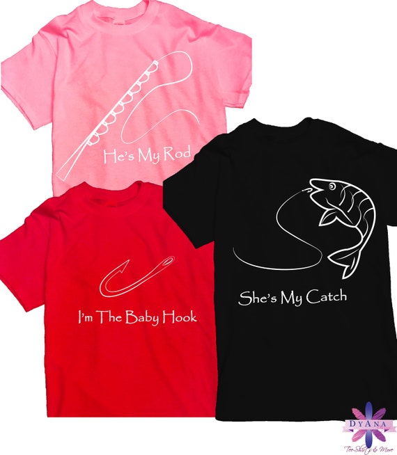 Family Matching Fishing Shirts, Shirts for Fishing, Baby Fishing