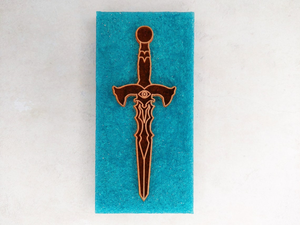 Silicone mold sword/ mold for Resin Etsy