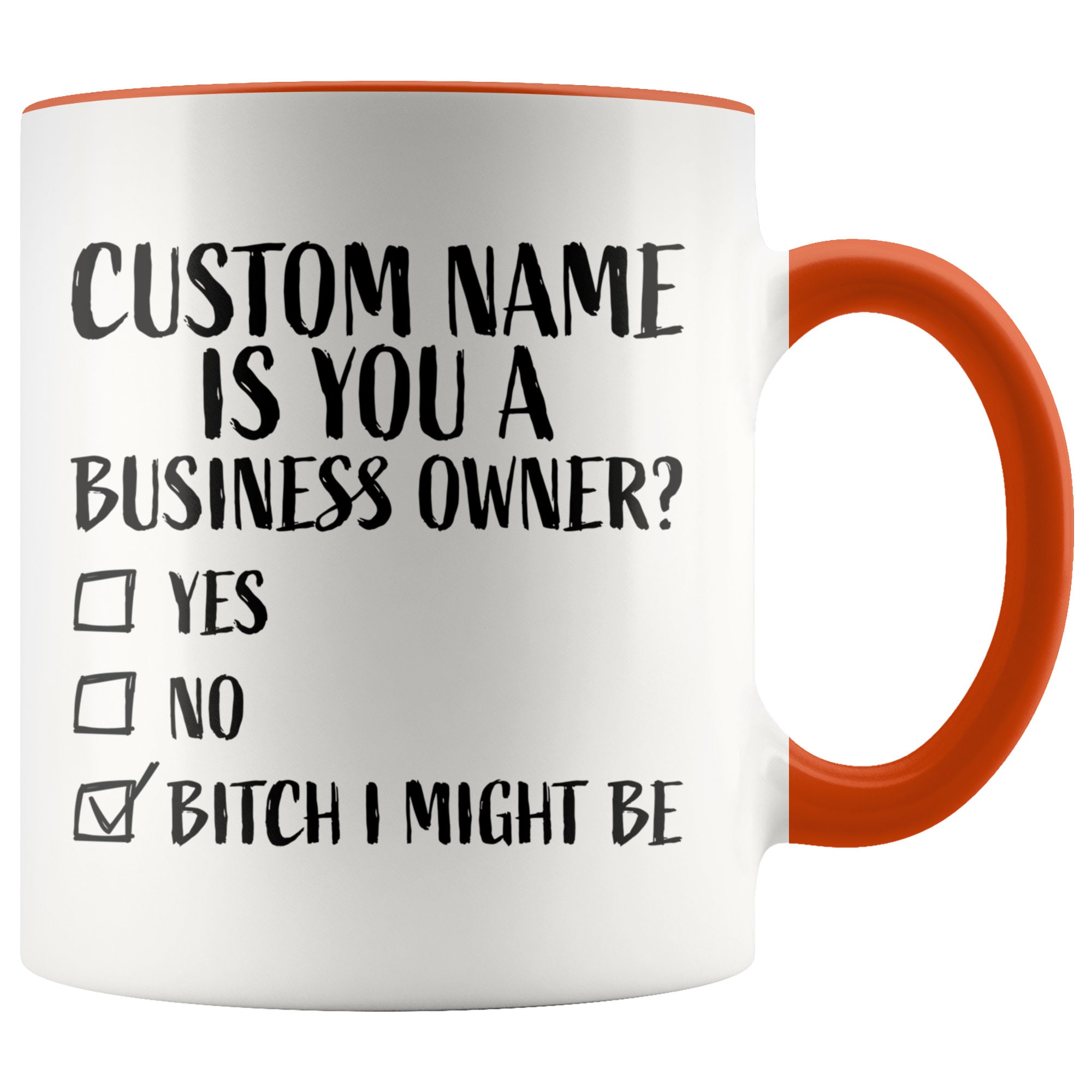 Personalized New Business Owner Gift Coffee Accent Mug Etsy