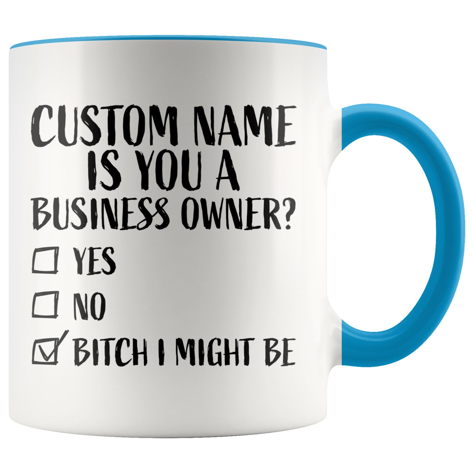 Personalized New Business Owner Gift Coffee Accent Mug Etsy
