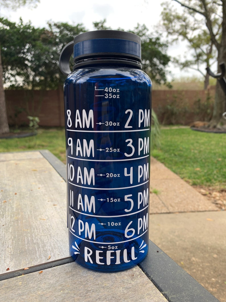 Time Stamps Decal for Water Bottle Etsy