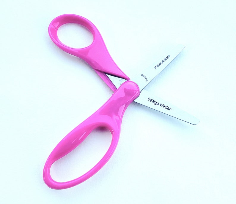 Engraved Kids Scissors Personalized Kids Scissors Etsy