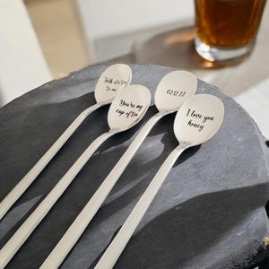 Personalized Iced Tea Spoon - Long Spoon for Tea - Custom Spoon for Sweet Tea - Sweet tea spoon - Long spoon for tea - Sweet Iced Tea spoon