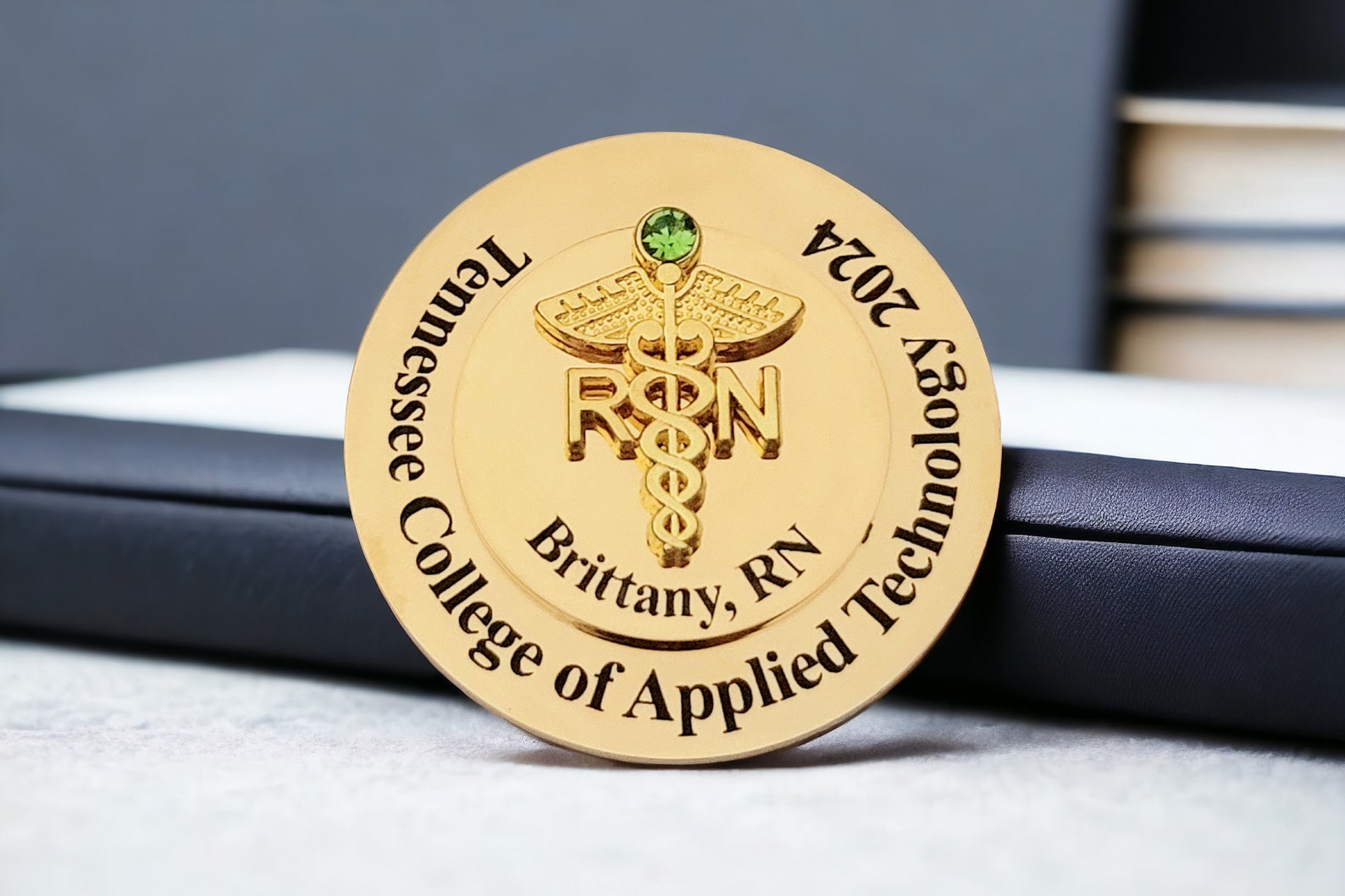 RN BSN Nurse Graduation Pin - Gold Layered Nurse Pin - Pinning Ceremony ...