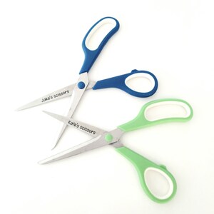 Engraved Adult Scissors - Personalized Cutting Scissors - Teacher ...