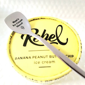 Personalized Ice Cream Spoon - Custom Ice Cream Shovel - Ice Cream Spoons for Family - Engraved Ice Cream Spoon - Spoon with Name on it
