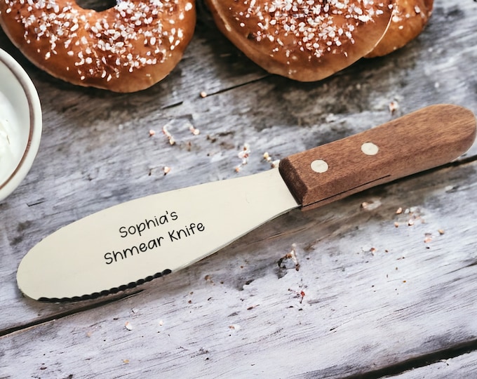 Personalized Sandwich Spreader - Custom Cream Cheese Knife - Personalized Cheese Spreader Knife - Custom Peanut Butter Knife