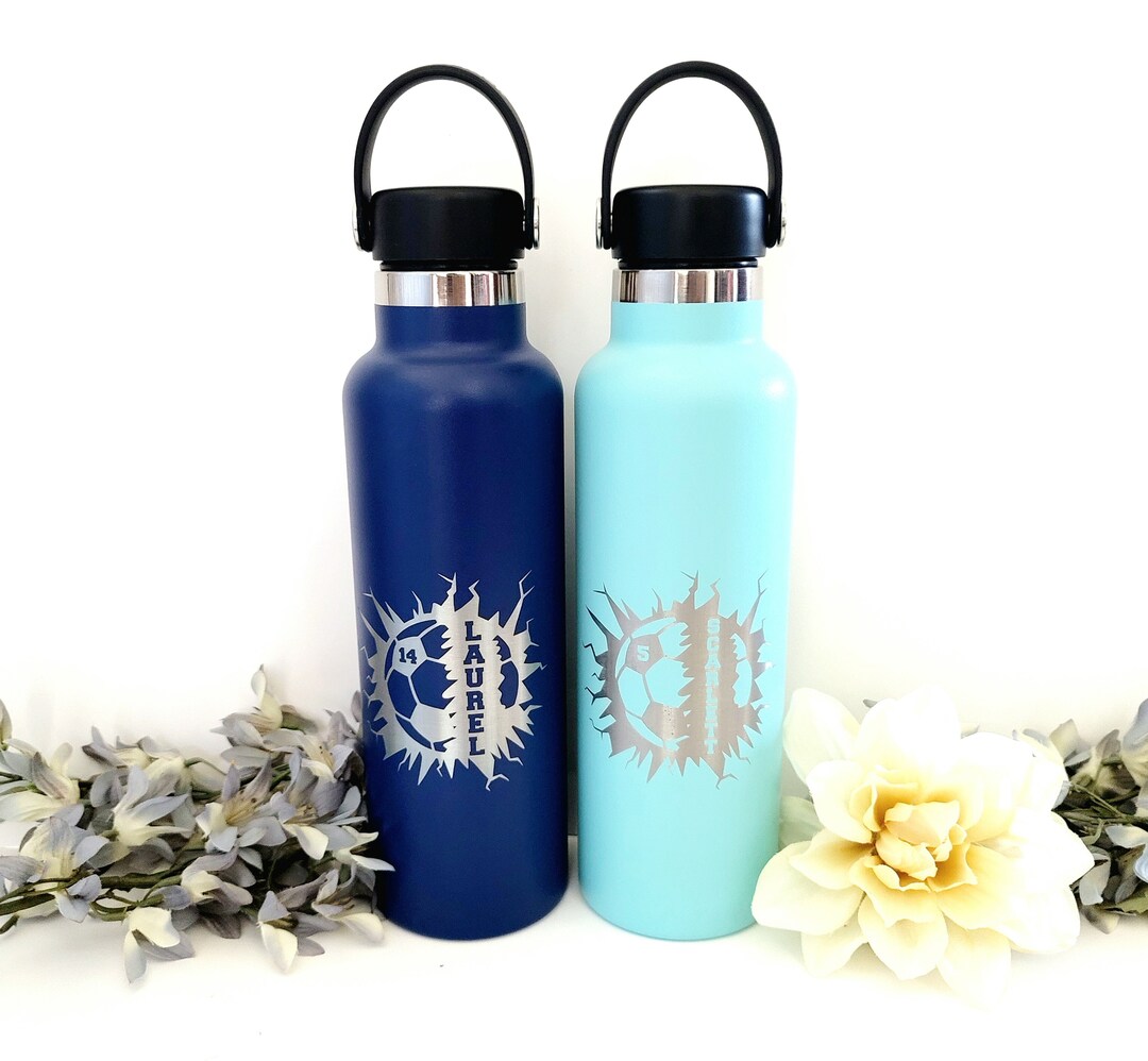 Personalized Soccer Water Bottle - Custom Bottle With Name ...