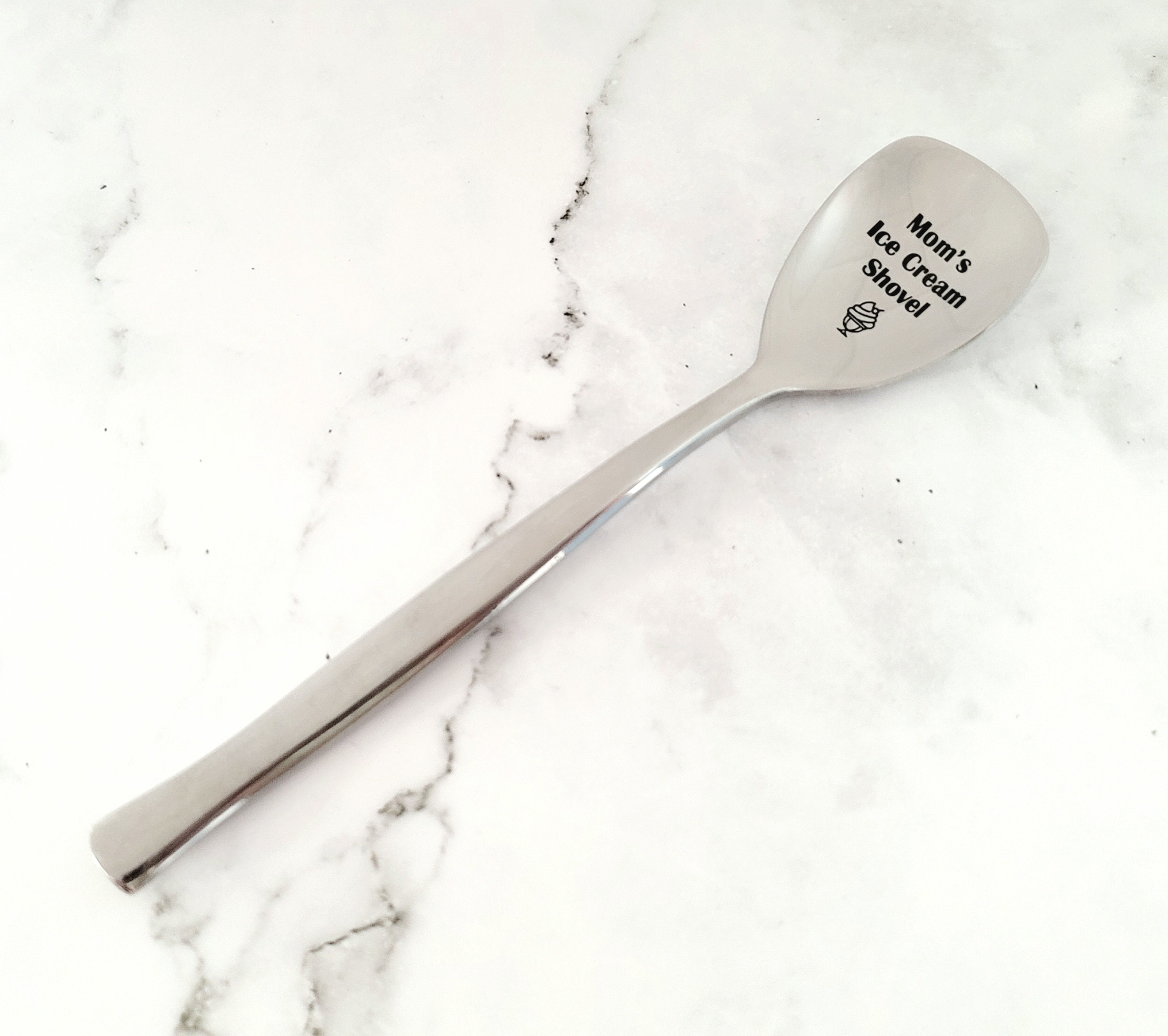 Personalized Ice Cream Spoon Custom Ice Cream Shovel Ice Etsy