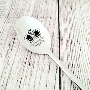 You're the Peanut Butter to my Jelly Spoon - Peanut Butter Jelly Spoon - Gift for Peanut Butter Jelly Lover - Engraved Anniversary Spoon