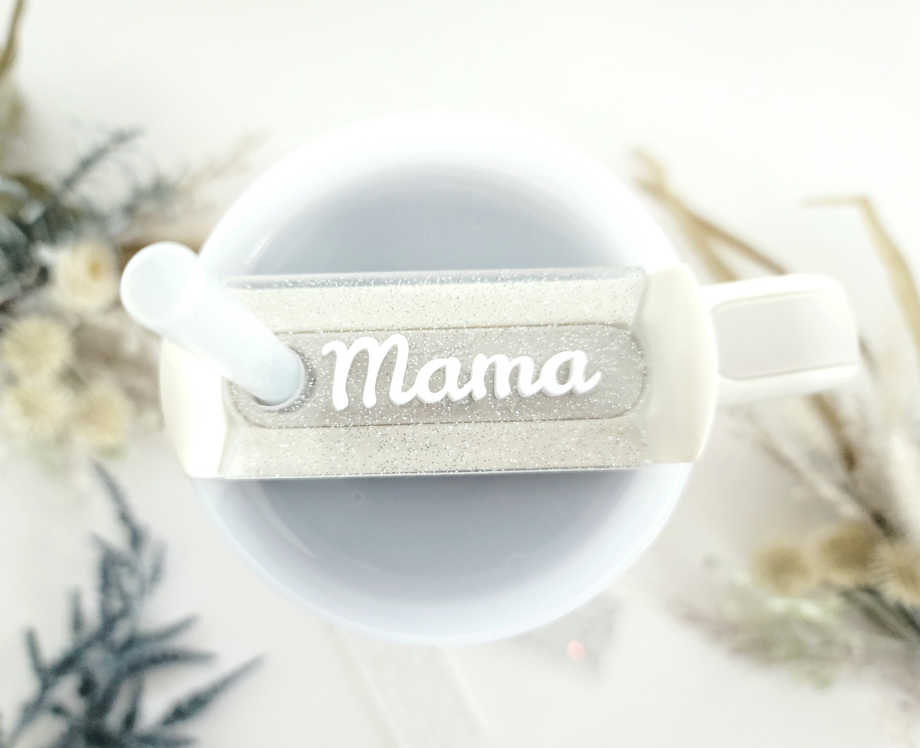 Custom Stanley Cup Accessories: Christmas Stanley Tumbler Name Tag –  Festive Gal