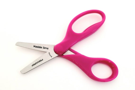 Engraved Kids Scissors Personalized Kids Scissors Preschool Scissors Custom  Scissors for Kids Custom Back to School Gift 