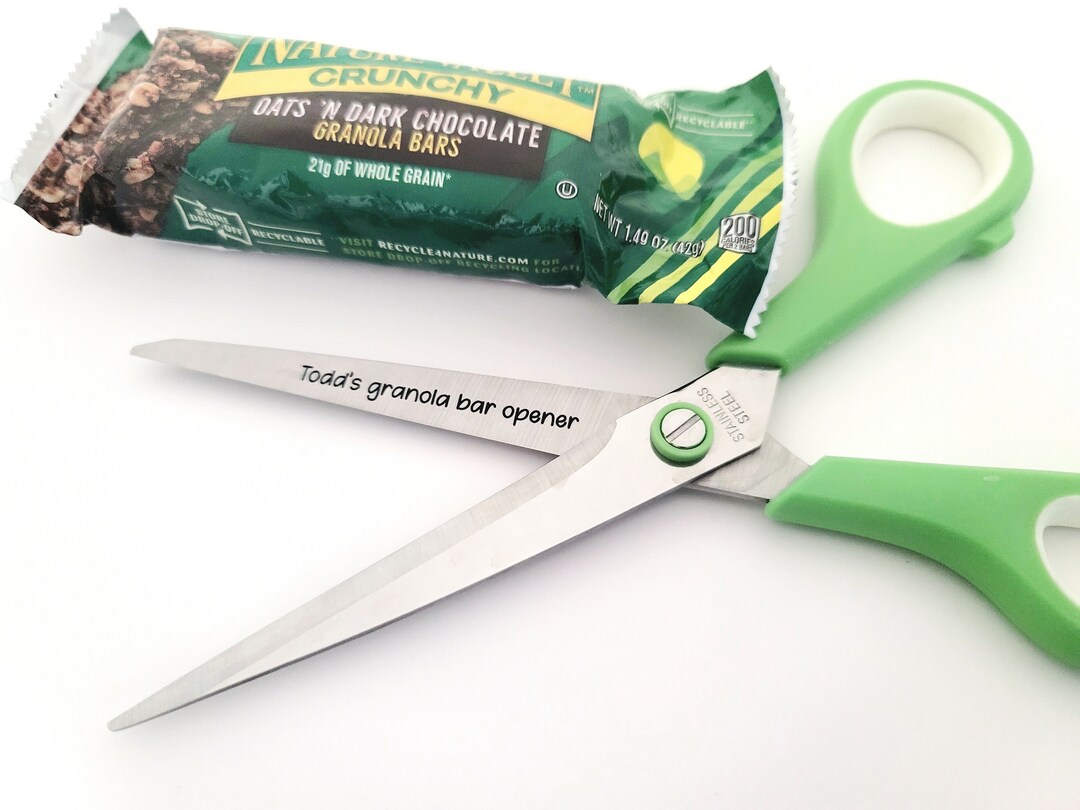 Engraved Adult Scissors Personalized Cutting Scissors Teacher Scissors