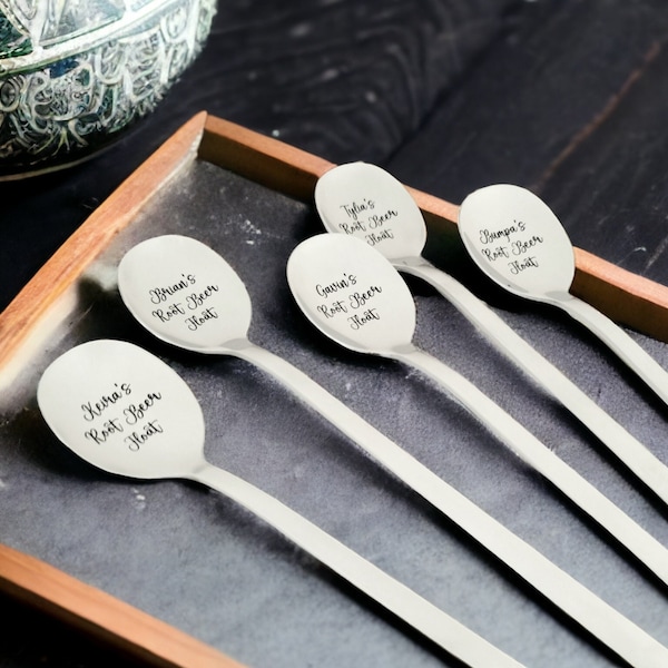 Personalized Iced Tea Spoon - Long Spoon for Tea - Custom Spoon for Sweet Tea - Sweet tea spoon - Long spoon for tea - Sweet Iced Tea spoon