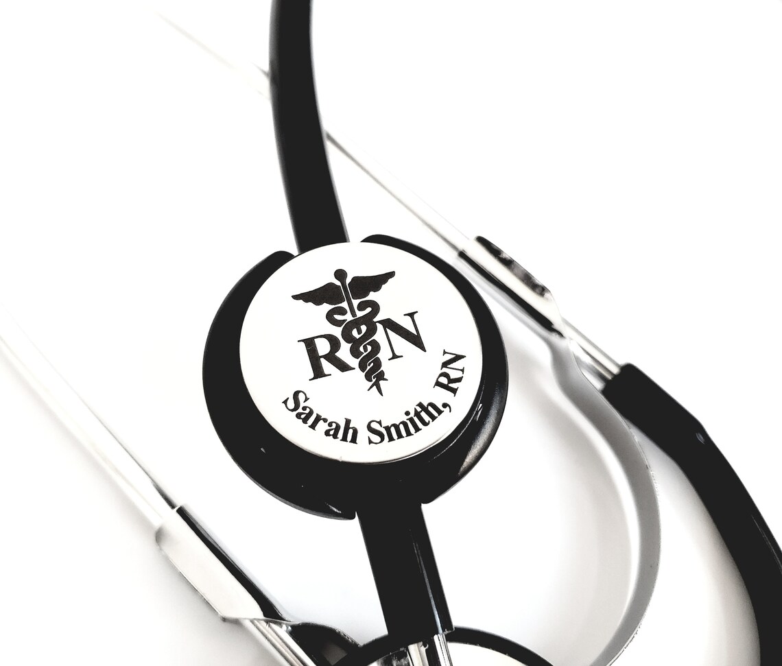 Stethoscope Id Tagpersonalized Stethoscope Tagstethoscope Etsy