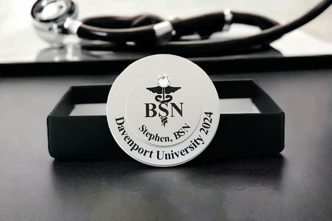 Engraved BSN Pin - Nurse Pin - Nurse Pinning Ceremony - Pinning ...