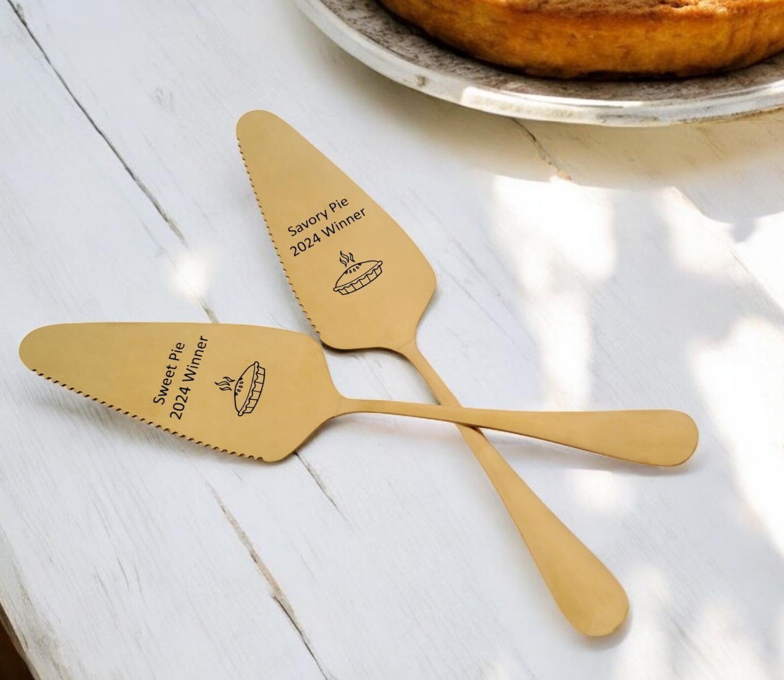 Custom Engraved Baking Pie Spatula - Custom Serving Spatula for Kitchen ...