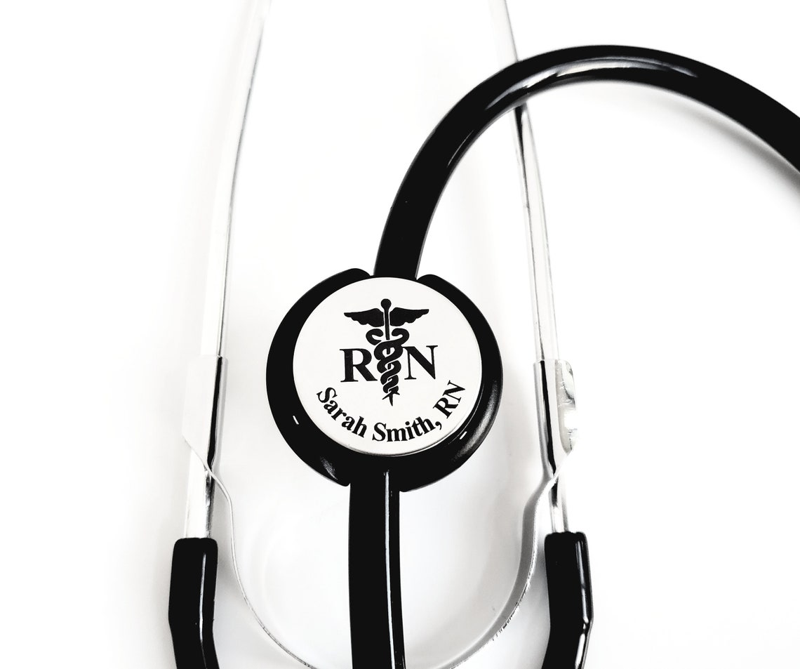 Stethoscope Id Tagpersonalized Stethoscope Tagstethoscope Etsy