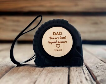 Personalized Tape Measure - Tape Measure for Dad - Personalized Fathers Day gift for dad - Father's Day Gift idea - Tape Measurer for Dad