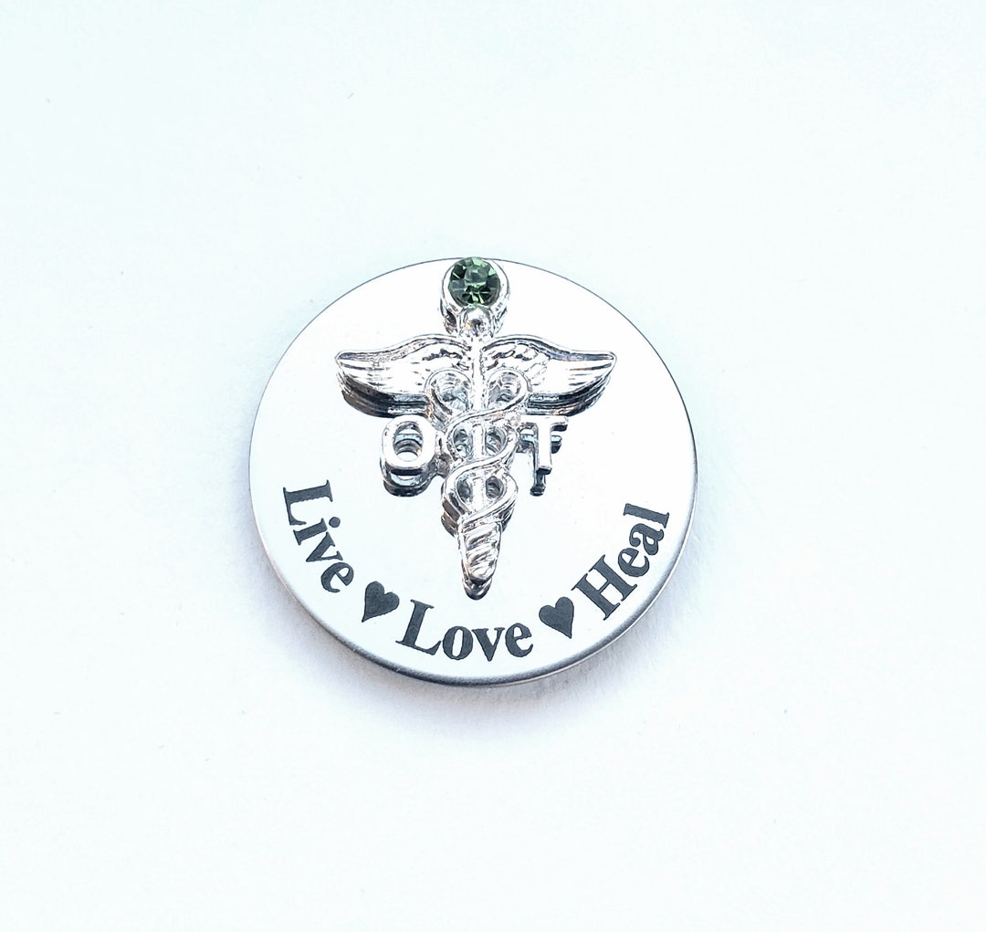 Engraved Ot Pin Ot Pin Occupational Therapist Pin Live Love Heal Engraved Ot Pin Ot Pin Occupational Therapist Pin Live Love Heal