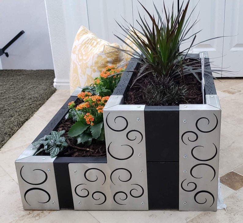Raised Garden Bed Corner Brackets Etsy Raised Garden Bed Corner Brackets Etsy